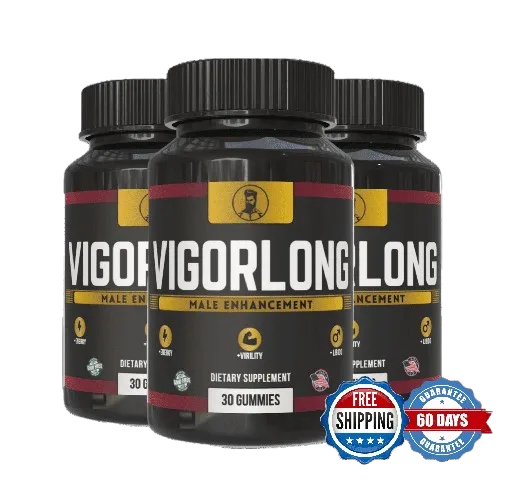 VigorLong Male Enhancement Gummies - Natural Testosterone Support Supplement